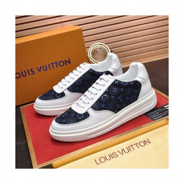 Louis Vuitton 2020 Mens Leather Sneakers - 루이비통 2020 남성용 레더 스니커즈 LOUS0556,Size(240 