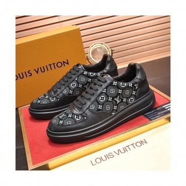 Louis Vuitton 2020 Mens Leather Sneakers - 루이비통 2020 남성용 레더 스니커즈 LOUS0554,Size(240 