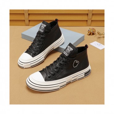 Prada 2020 Mens Leather Sneakers - 프라다 2020 남성용 레더 스니커즈,PRAS0262,Size(240 