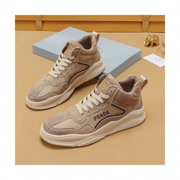 Prada 2020 Mens Leather Sneakers - 프라다 2020 남성용 레더 스니커즈,PRAS0260,Size(240 