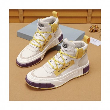 Prada 2020 Mens Leather Sneakers - 프라다 2020 남성용 레더 스니커즈,PRAS0258,Size(240 