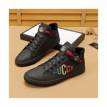 Gucci 2020 Mens Leather Sneakers - 구찌 2020 남성용 레더 스니커즈 GUCS0656,Size(240 