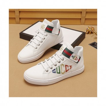Gucci 2020 Mens Leather Sneakers - 구찌 2020 남성용 레더 스니커즈 GUCS0655,Size(240 