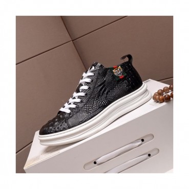 Gucci 2020 Mens Leather Sneakers - 구찌 2020 남성용 레더 스니커즈 GUCS0642,Size(240 