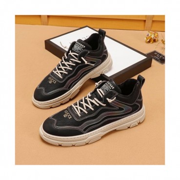 Gucci 2019 Mens Leather Sneakers - 구찌 2019 남성용 레더 스니커즈 GUCS0616,Size(240 