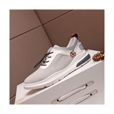 Gucci 2019 Mens Leather Sneakers - 구찌 2019 남성용 레더 스니커즈 GUCS0611,Size(240 