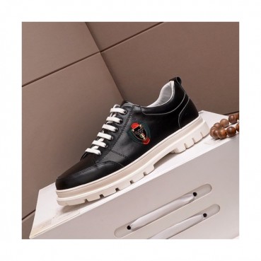 Gucci 2019 Mens Leather Sneakers - 구찌 2019 남성용 레더 스니커즈 GUCS0609,Size(240 
