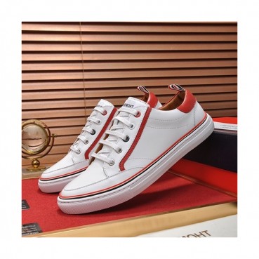 Thom Brown 2019 Mens Leather Sneakers - 톰브라운 2019 남성용 레더 스니커즈 THOMS0023,Size(240 