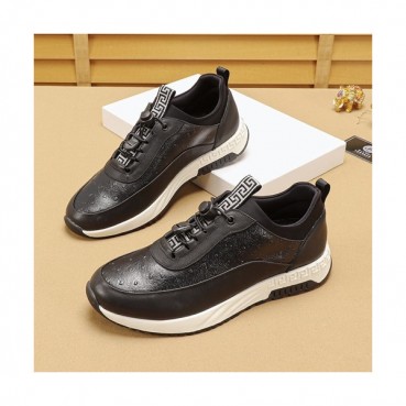 Versace 2019 Mens Leather Sneakers - 베르사체 2019 남성용 레더 스니커즈 VERS0295,Size (240 