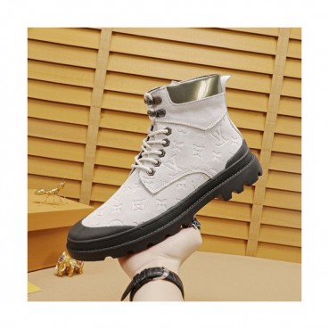 Louis Vuitton 2019 Mens Leather Sneakers - 루이비통 2019 남성용 레더 스니커즈 LOUS0498,Size(240 