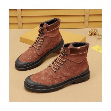 Louis Vuitton 2019 Mens Leather Sneakers - 루이비통 2019 남성용 레더 스니커즈 LOUS0496,Size(240 