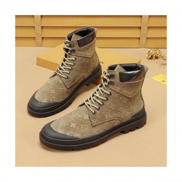 Louis Vuitton 2019 Mens Leather Sneakers - 루이비통 2019 남성용 레더 스니커즈 LOUS0495,Size(240 