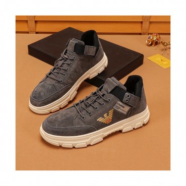 Armani 2019 Mens Leather Sneakers  - 알마니 2019 남성용 레더 스니커즈 ARMS0134,Size(240 
