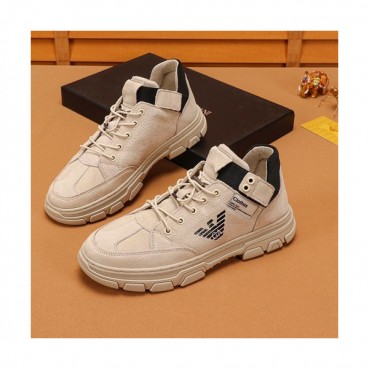 Armani 2019 Mens Leather Sneakers  - 알마니 2019 남성용 레더 스니커즈 ARMS0133,Size(240 