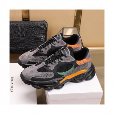Balenciaga 2019 Mm / Wm Leather Sneakers - 발렌시아가 2019 남여공용 레더 스니커즈 BALS0121,Size(225 