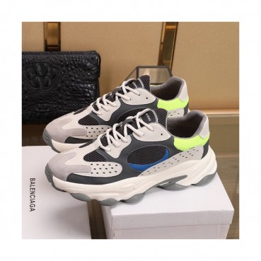 Balenciaga 2019 Mm / Wm Leather Sneakers - 발렌시아가 2019 남여공용 레더 스니커즈 BALS0120,Size(225 