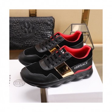Versace 2019 Mens Leather Sneakers - 베르사체 2019 남성용 레더 스니커즈 VERS0292,Size (240 