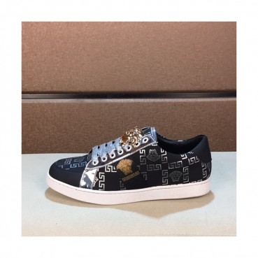 Versace 2019 Mens Leather Sneakers - 베르사체 2019 남성용 레더 스니커즈 VERS0288,Size (240 