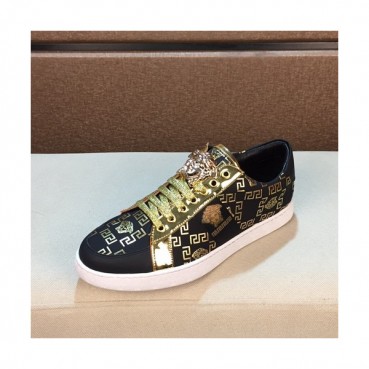Versace 2019 Mens Leather Sneakers - 베르사체 2019 남성용 레더 스니커즈 VERS0287,Size (240 
