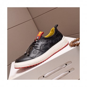 Louis Vuitton 2019 Mens Leather Sneakers - 루이비통 2019 남성용 레더 스니커즈 LOUS0484,Size(240 
