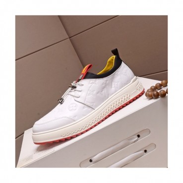 Louis Vuitton 2019 Mens Leather Sneakers - 루이비통 2019 남성용 레더 스니커즈 LOUS0483,Size(240 