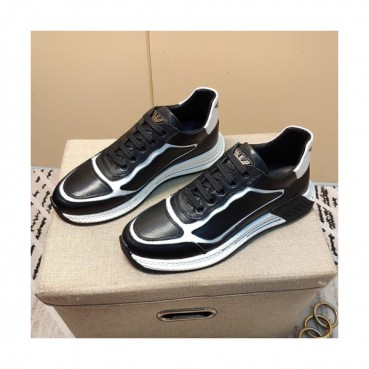 Armani 2019 Mens Leather Sneakers  - 알마니 2019 남성용 레더 스니커즈 ARMS0124,Size(240 