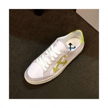 Off-white 2019 Mens Leather Sneakers 