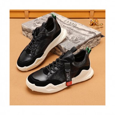 Gucci 2019 Mens Leather Sneakers - 구찌 2019 남성용 레더 스니커즈 GUCS0577,Size(240 