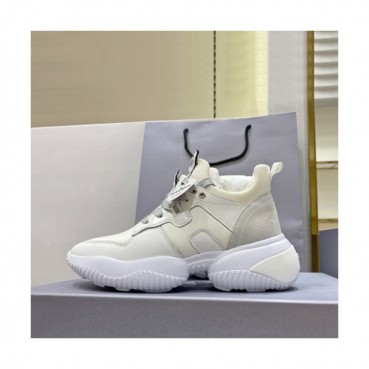 Hogan 2019 Ladies Leather Sneakers - 호간 2019 여성용 레더 스니커즈 HOGS0027,Size(225 
