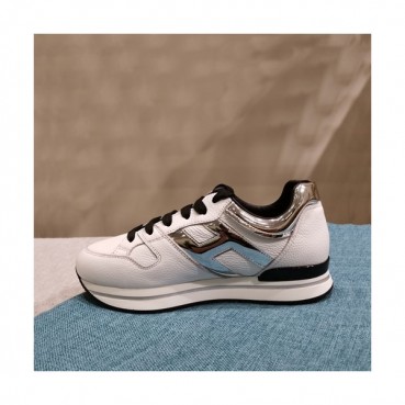 Hogan 2019 Ladies Leather Sneakers - 호간 2019 여성용 레더 스니커즈 HOGS0025,Size(225 
