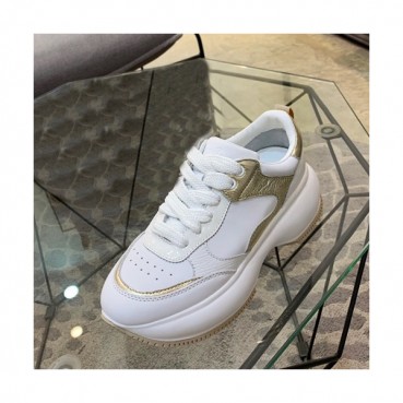 Hogan 2019 Ladies Leather Sneakers - 호간 2019 여성용 레더 스니커즈 HOGS0010.Size(225 