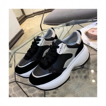 Hogan 2019 Ladies Leather Sneakers - 호간 2019 여성용 레더 스니커즈 HOGS0009.Size(225 