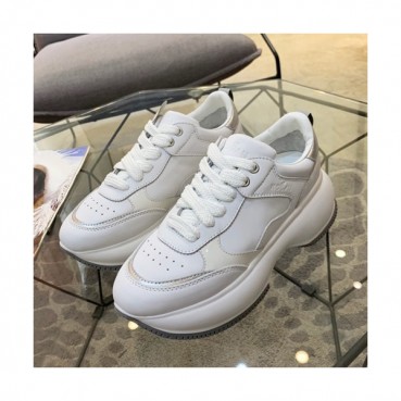 Hogan 2019 Ladies Leather Sneakers - 호간 2019 여성용 레더 스니커즈 HOGS0006.Size(225 