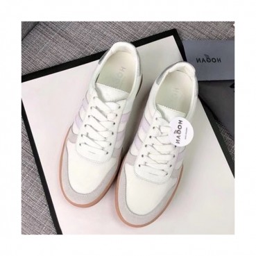 Hogan 2019 Ladies Leather Sneakers - 호간 2019 여성용 레더 스니커즈 HOGS0003.Size(225 