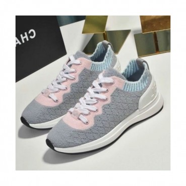 Chanel 2019 Ladies Knit Sneakers - 샤넬 2019 여성용 니트 스니커즈 CHAS0435.Size(225 