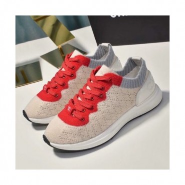 Chanel 2019 Ladies Knit Sneakers - 샤넬 2019 여성용 니트 스니커즈 CHAS0434.Size(225 