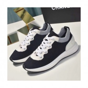 Chanel 2019 Ladies Knit Sneakers - 샤넬 2019 여성용 니트 스니커즈 CHAS0433.Size(225 