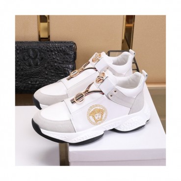 Versace 2019 Mens Leather Sneakers - 베르사체 2019 남성용 레더 스니커즈 VERS0265,Size (240 