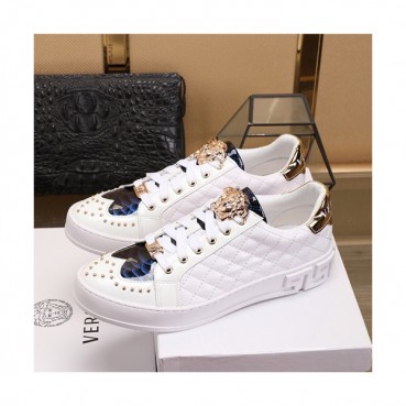 Versace 2019 Mens Leather Sneakers - 베르사체 2019 남성용 레더 스니커즈 VERS0263,Size (240 