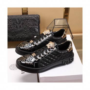 Versace 2019 Mens Leather Sneakers - 베르사체 2019 남성용 레더 스니커즈 VERS0262,Size (240 