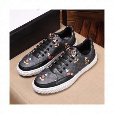Gucci 2019 Mens Leather Sneakers - 구찌 2019 남성용 레더 스니커즈 GUCS0560,Size(240 