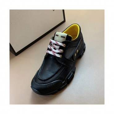 Gucci 2019 Mens Leather Sneakers - 구찌 2019 남성용 레더 스니커즈 GUCS0554,Size(240 