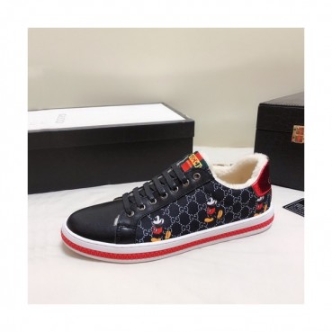 Gucci 2019 Mens Leather Sneakers - 구찌 2019 남성용 레더 스니커즈 GUCS0547,Size(240 