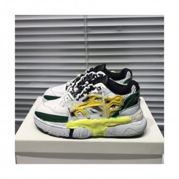 Maison Margiela 2019 Mm / Wm Leather Sneakers - 메종 마르지엘라 2019 남여공용 레더 스니커즈 MMS0038,Size(225