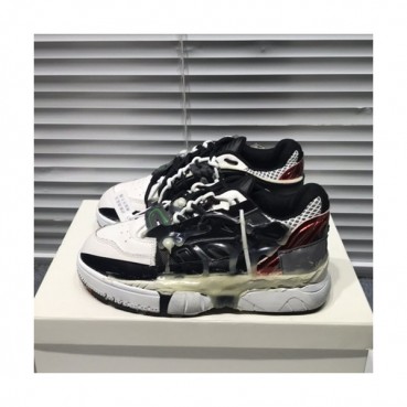 Maison Margiela 2019 Mm / Wm Leather Sneakers - 메종 마르지엘라 2019 남여공용 레더 스니커즈 MMS0035,Size(225