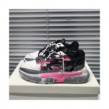 Maison Margiela 2019 Mm / Wm Leather Sneakers - 메종 마르지엘라 2019 남여공용 레더 스니커즈 MMS0034,Size(225