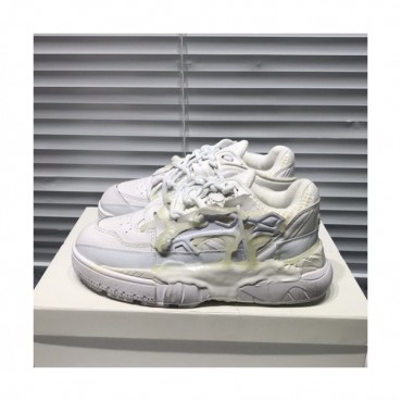 Maison Margiela 2019 Mm / Wm Leather Sneakers - 메종 마르지엘라 2019 남여공용 레더 스니커즈 MMS0033,Size(225