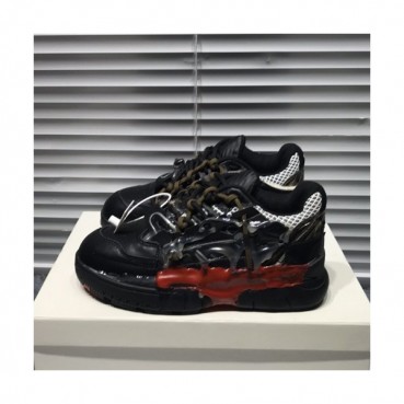 Maison Margiela 2019 Mm / Wm Leather Sneakers - 메종 마르지엘라 2019 남여공용 레더 스니커즈 MMS0032,Size(225