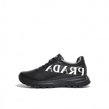 Prada 2019 Mens Leather Sneakers - 프라다 2019 남성용 레더 스니커즈,PRAS0244,Size(240 