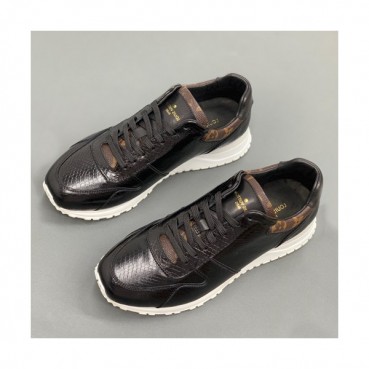 Louis Vuitton 2019 Mens Leather Sneakers - 루이비통 2019 남성용 레더 스니커즈 LOUS0430,Size(245 